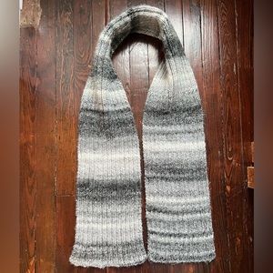 Handmade knit scarf